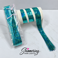 Tiffany Teal Hair Tinsel | Shimmer